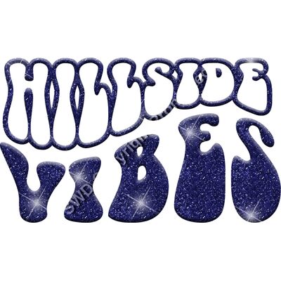 GLT98 BLUE GLITTER Thumbnail